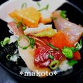 makoto♪'s cooksnap of when they made おかわり～♫　漬丼.