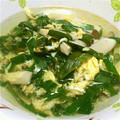 ひろにゃーん's cooksnap of when they made エリンギとにらのさっぱり中華スープ.