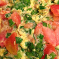 zyagagori's cooksnap of when they made 納豆入り★トマトと卵の炒め（中華）.