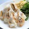 勇気凛りん岸田夕子's cooksnap of when they made カリカリ☆大葉はんぺん春巻き.