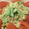 3mamakuma's cooksnap of when they made 水菜のマカロニサラダ♪.