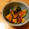 えり8eight's cooksnap of when they made ☆レンジで簡単♪みたらし風かぼちゃ☆.