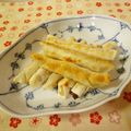 ローズレース's cooksnap of when they made お豆の春巻き✳おやつにどうぞ✳.