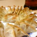 mizuki2002's cooksnap of when they made 餃子の皮で作るミニミニアップルパイ.