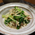 ぼのつま's cooksnap of when they made 水菜ときのこの煮びたし.