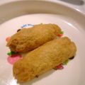 jojoch's cooksnap of when they made ニラ＆えび入り♪油揚げレンジ蒸しロール☆.