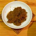 シャモ's cooksnap of when they made ふき味噌（ふきのとう味噌）.