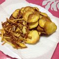 KAZYOGHURT's cooksnap of when they made さつまいもチップ作れちゃう♪.