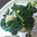とむひま's cooksnap of when they made 小松菜と油揚げの炒め物.