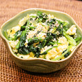 ちべターリー's cooksnap of when they made 母の味＊ホウレン草と卵の中華炒め＊.