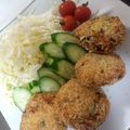 mari119's cooksnap of when they made ホクホク♪簡単かぼちゃコロッケ.
