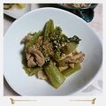 ＴＯＭＯＷＡＴ's cooksnap of when they made 若ごぼう・炒め煮.