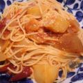 ｍａＵ３'s cooksnap of when they made トマト鍋のしめはボーノ！パスタ.