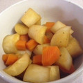 YuMy84's cooksnap of when they made とりあえずの大根煮物.