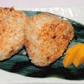 みるくてぃ～☆'s cooksnap of when they made 簡単 小腹が減ったよ…焼きおにぎり♡.