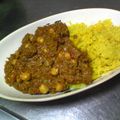 yayochin's cooksnap of when they made ナンが合う♪牛肉と豆のカレー.