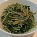 みえちょろ's cooksnap of when they made 水菜のごま和え.