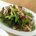 ふなここ's cooksnap of when they made しめじとホウレン草のお浸し.