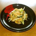 sovrano's cooksnap of when they made 水菜のマヨ醤油炒め.