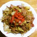 ktktｍ's cooksnap of when they made ＊新キャベツとベーコンの焼きそば＊.