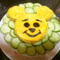 ムーミン51's cooksnap of when they made プーさんのお寿司ケーキ.