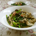 夏の記念日's cooksnap of when they made 牡蠣とほうれん草のオリーブオイル炒め☆.