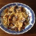 にゃるか's cooksnap of when they made 和風パスタ☆ボンゴレ☆.
