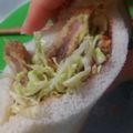 ののびのんちゃん's cooksnap of when they made カツサンド.