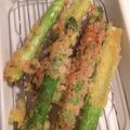 ヒルズジャーキー's cooksnap of when they made アスパラの✿バジルチーズフライ✿.