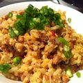 sakurask's cooksnap of when they made 納豆チャーハン.