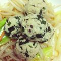 Rucicka's cooksnap of when they made ✿生姜風味☆鶏団子のおろしポン酢のせ✿.