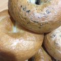かずnée's cooksnap of when they made 黒ごまベーグル.