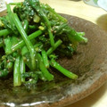 ひなパパマン's cooksnap of when they made 菜の花の洋風おひたしハニーマスタード和え.