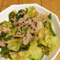 ひなひーな's cooksnap of when they made 豚肉の柚子胡椒炒め.