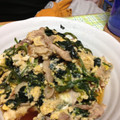 元エスパー伊東's cooksnap of when they made 豚こま肉とほうれん草の卵とじ.
