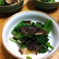 Sanko47's cooksnap of when they made 焼きシイタケとほうれん草のポン酢和え.