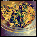 RKKM's cooksnap of when they made *ほうれん草の挽肉炒め*.