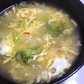 あやママ99's cooksnap of when they made 卵＆白菜＆長葱の簡単で美味しいスープ♪.
