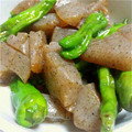 なおちゃん68's cooksnap of when they made コンニャクとししとうの豆板醤炒め.