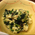 kurukurumin's cooksnap of when they made しめじとほうれん草の卵とじ.