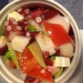 サトエル's cooksnap of when they made タコとチーズのマリネ風サラダ.