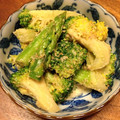 norikon1021's cooksnap of when they made 鶏ささみとごろごろ野菜のごま和えサラダ.