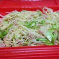takabon's cooksnap of when they made 時短☆ルクエで３分♪ツナ塩焼きそば.
