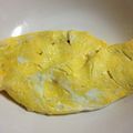 Ranguru's cooksnap of when they made フワッフワ☆ほうれん草・ベーコンオムレツ.
