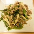 みくちん＠'s cooksnap of when they made スタミナ抜群！ラム肉とニラの青椒肉絲風☆.