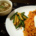nammy's cooksnap of when they made いんげんとジャガイモのカレー炒め.