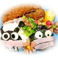 ゆけり３兄弟's cooksnap of when they made だだんだんおにぎり☆キャラ弁.
