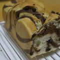 mittannta's cooksnap of when they made チョコたっぷりぃぃ！！マーブル食パン.