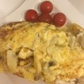 り〜にゃん's cooksnap of when they made はんぺん＆きのこのふゎとろオムレツ.