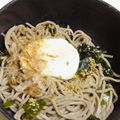 ﾍﾞｰｽﾒｲｸ's cooksnap of when they made 簡単おいしい☆わかめ入りごまおかかそば♪.
